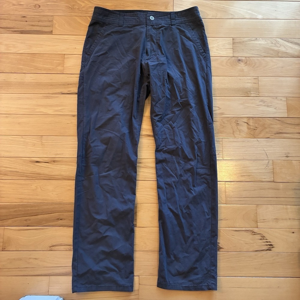 Kuhl Slax Men's Pants Carbon Gray Lightweight Size 34x32